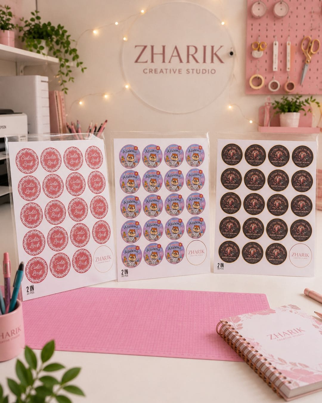 Custom Round Stickers